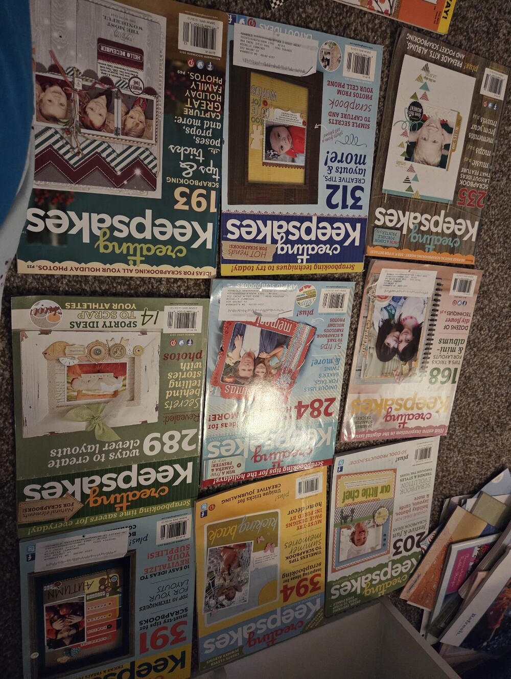 Crafting Keepsakes Magazine Bundle - Assorted Covers